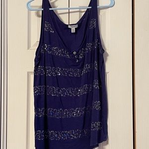 Old Navy Sequin Tank Top